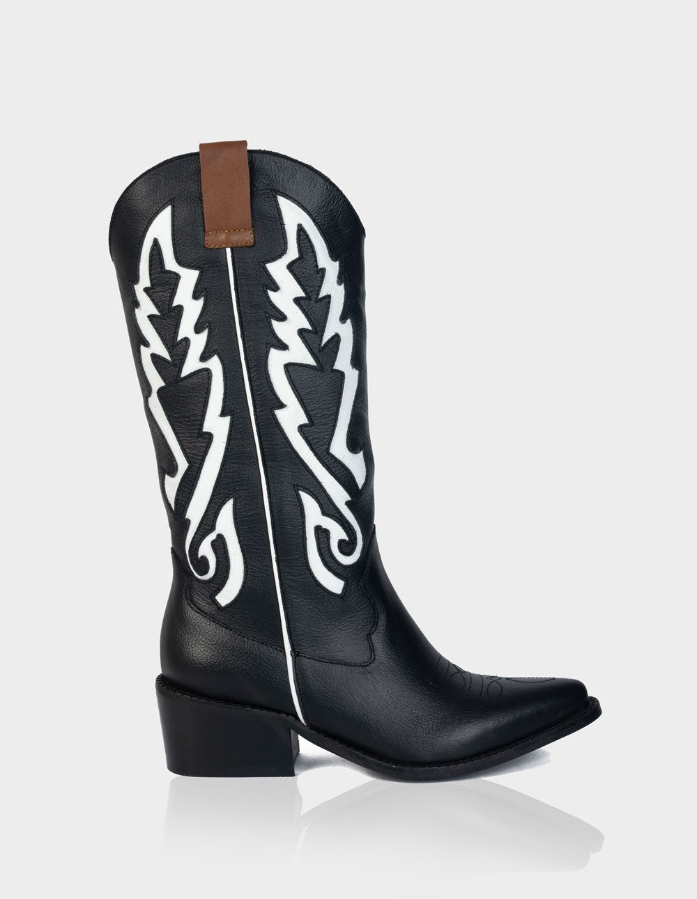 Texana Nashville Negro y Blanco