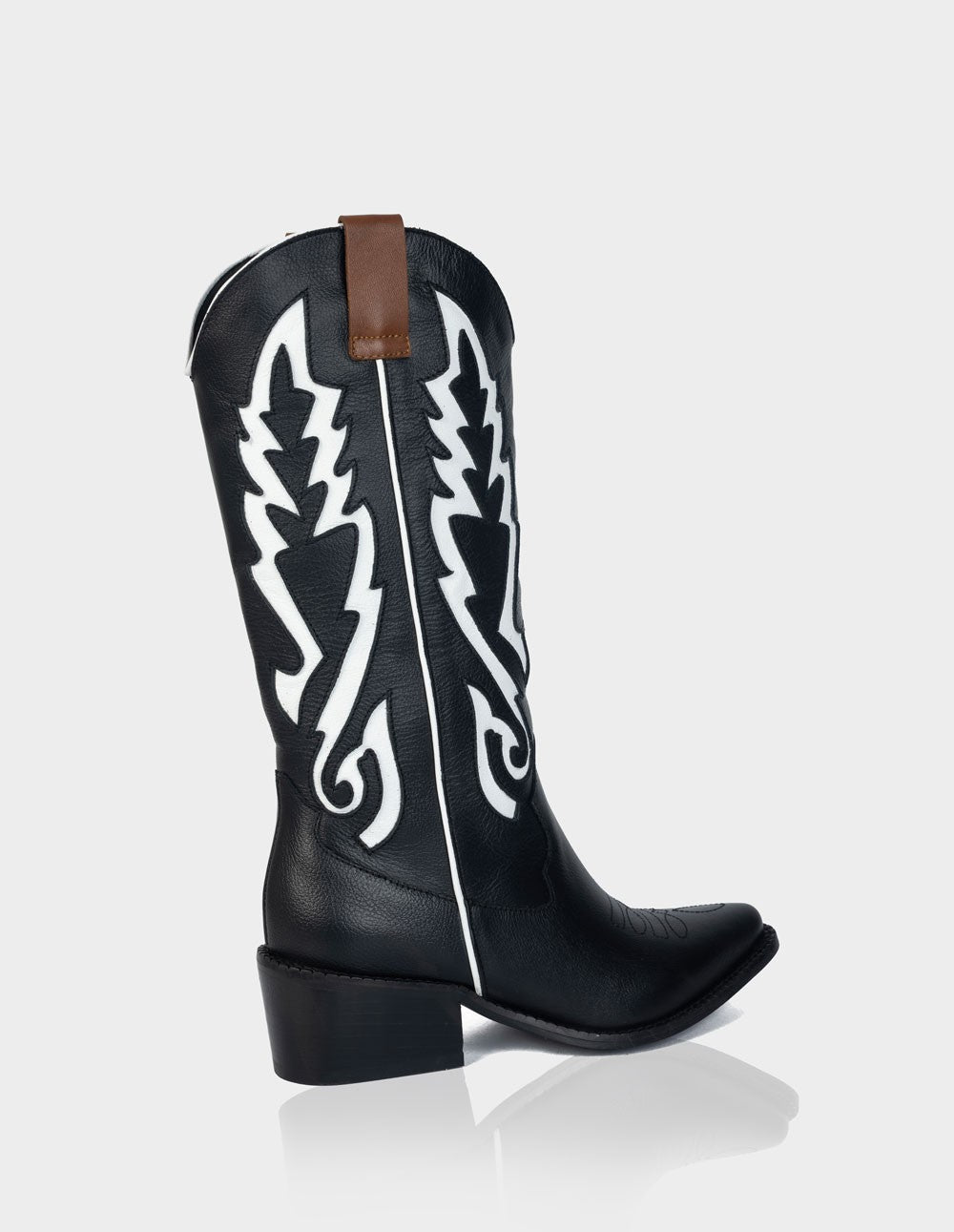 Texana Nashville Negro y Blanco
