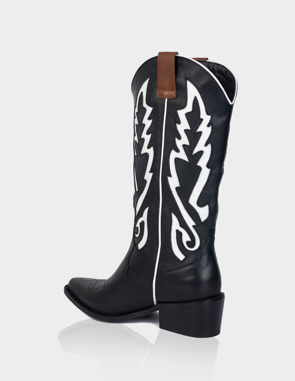 Texana Nashville Negro y Blanco