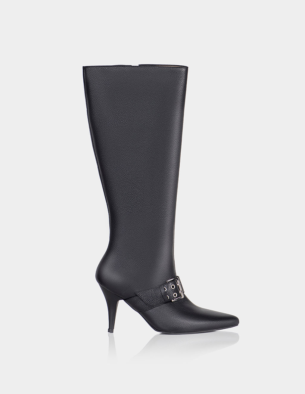 Bota Tiara Cuero Negro
