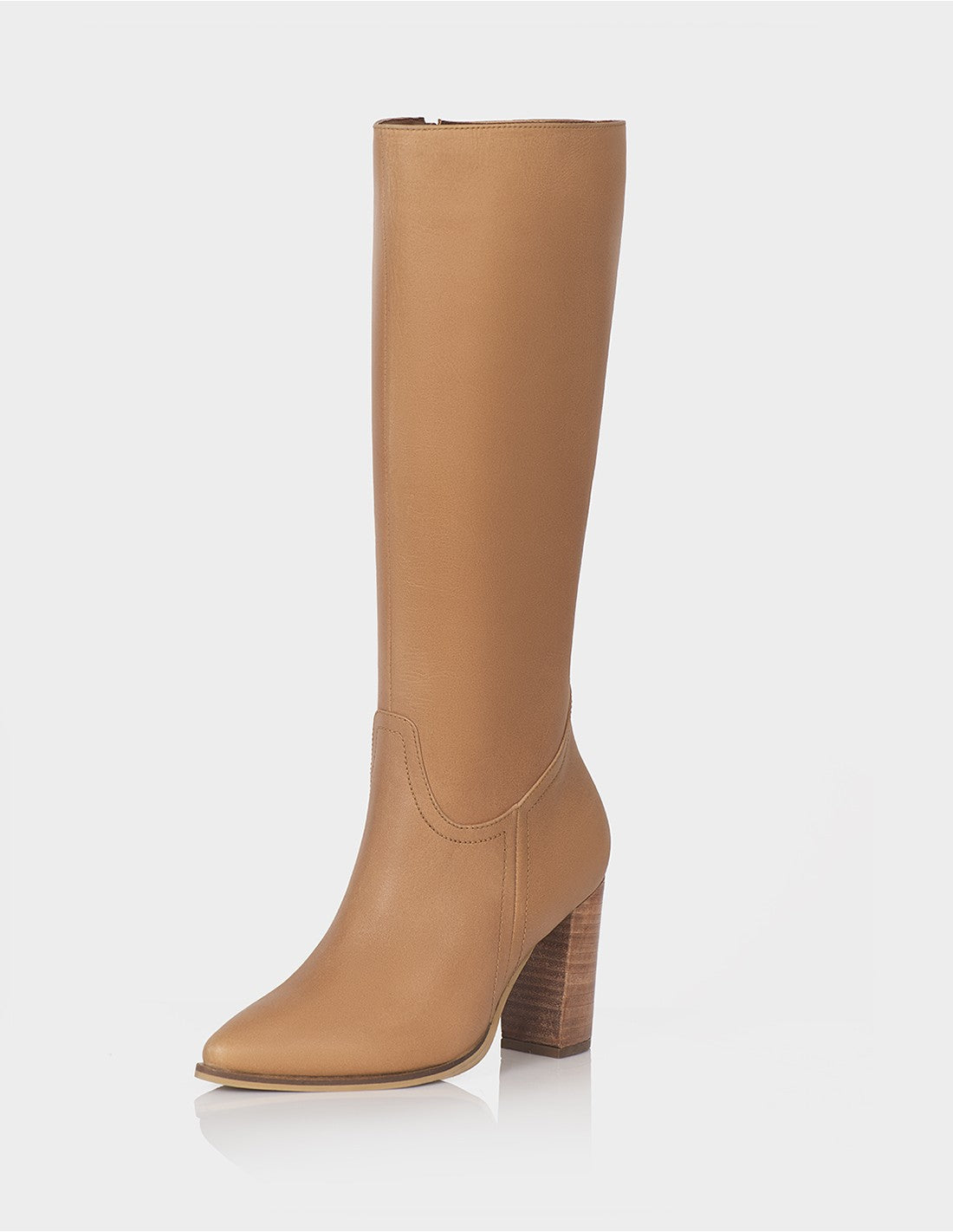 Bota Rochi Cuero Rustico Miel