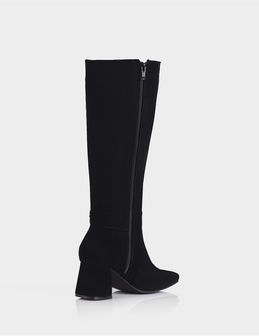 Bota Vitalia Cuero Ante Negro